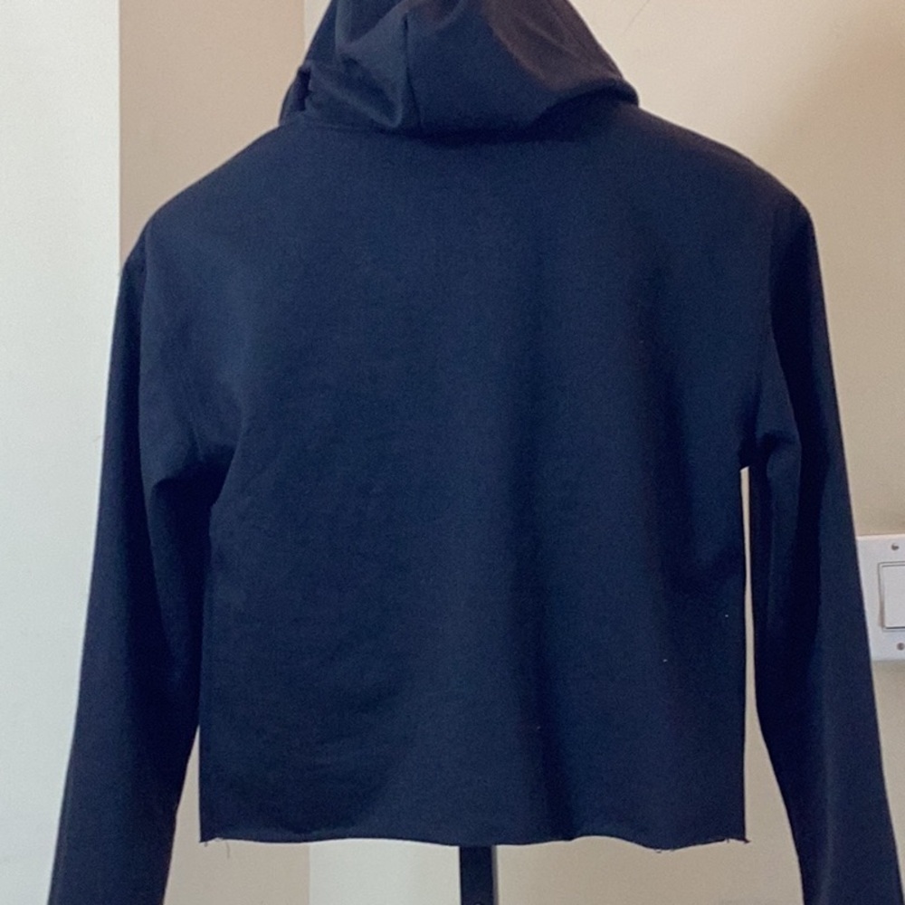 PINK FLOYD The Dark Side Of The Moon 2019 Cropped Black Hoodie - Picture 4 of 8
